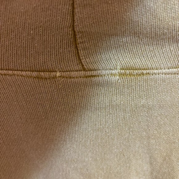 Dont Ask Why Sweater‎ Womens Medium Cream Long Sleeve Drawstring Pullover Hoodie - Picture 10 of 13